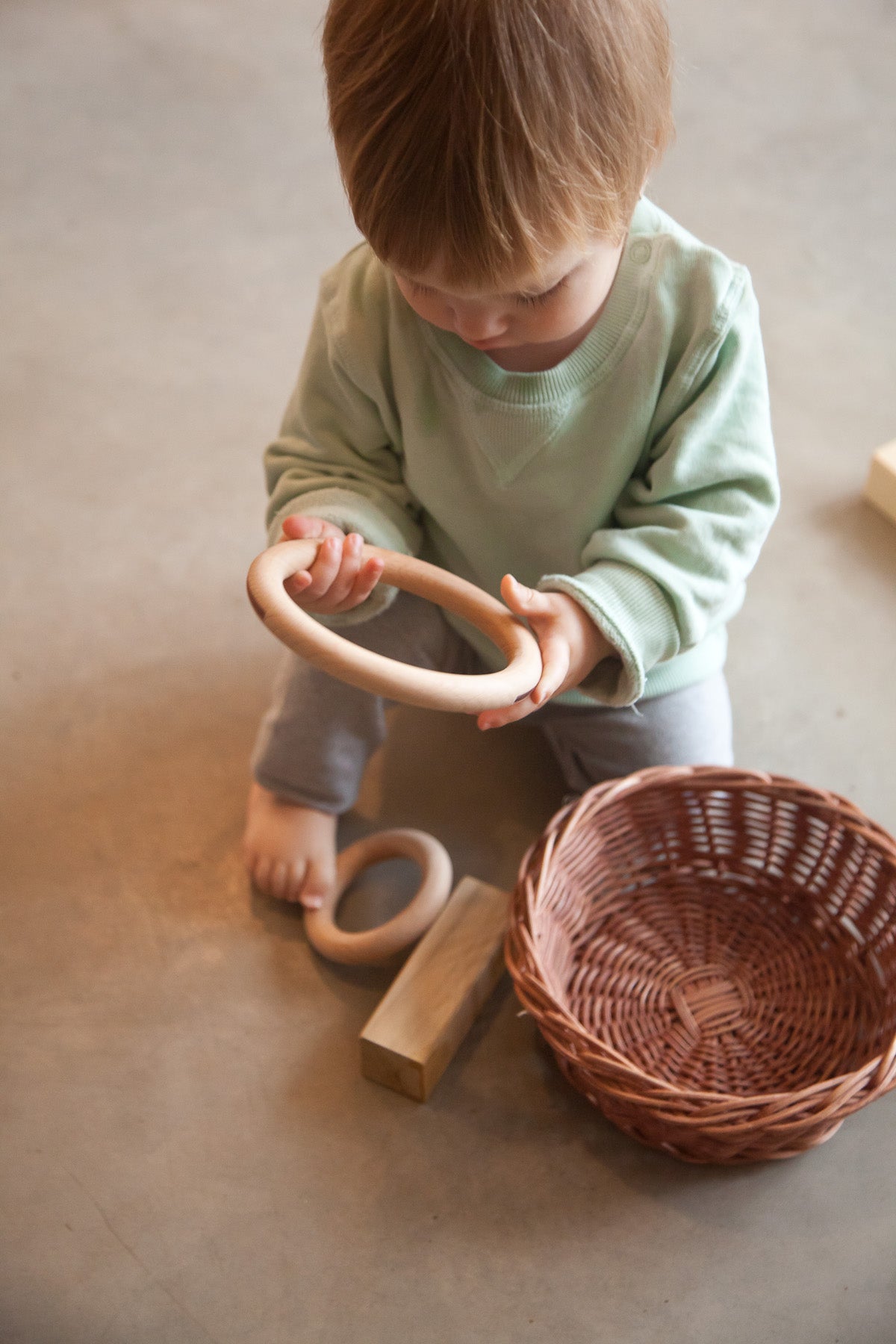 Grapat Single Large Wooden Hoop | | Grapat | Little Acorn to Mighty Oaks