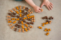 Grapat Mandala Brown Mushrooms | | Grapat | Little Acorn to Mighty Oaks