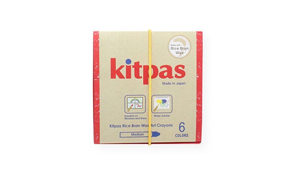 Kitpas Window Crayons - Medium 6 Colours | | Kitpas | Little Acorn to Mighty Oaks