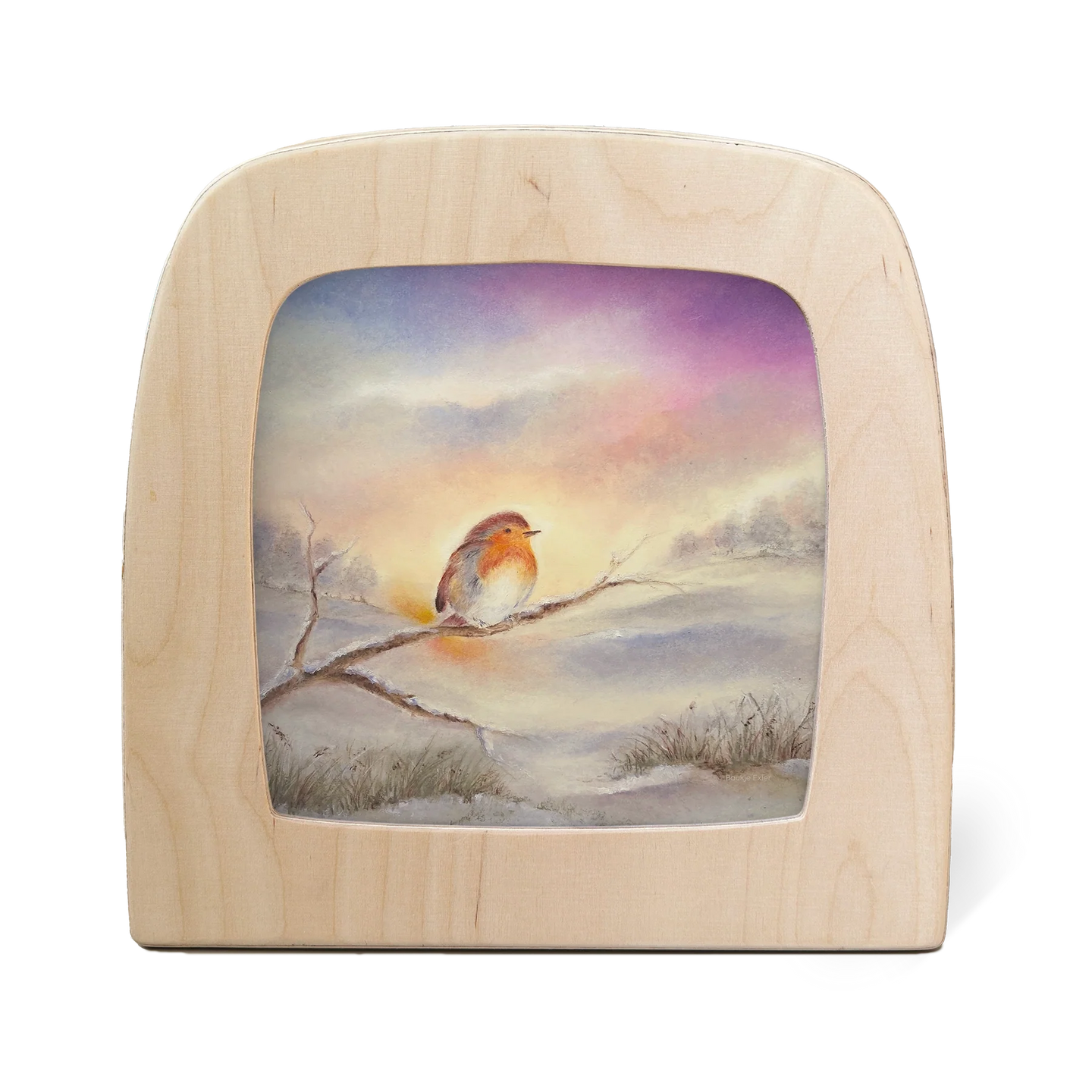 Baukje Exler - Winter Robin Silhouette | Toy | Toverlux | Little Acorn to Mighty Oaks