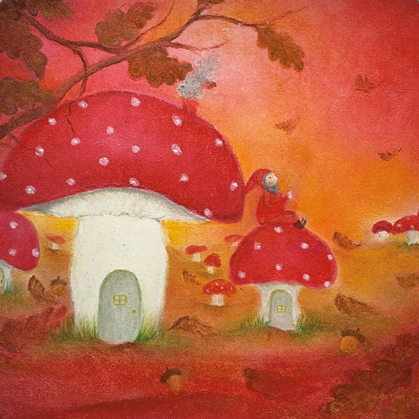 Baukje Exler - Red Autumn Toverlux Silhouette | Toy | Toverlux | Little Acorn to Mighty Oaks