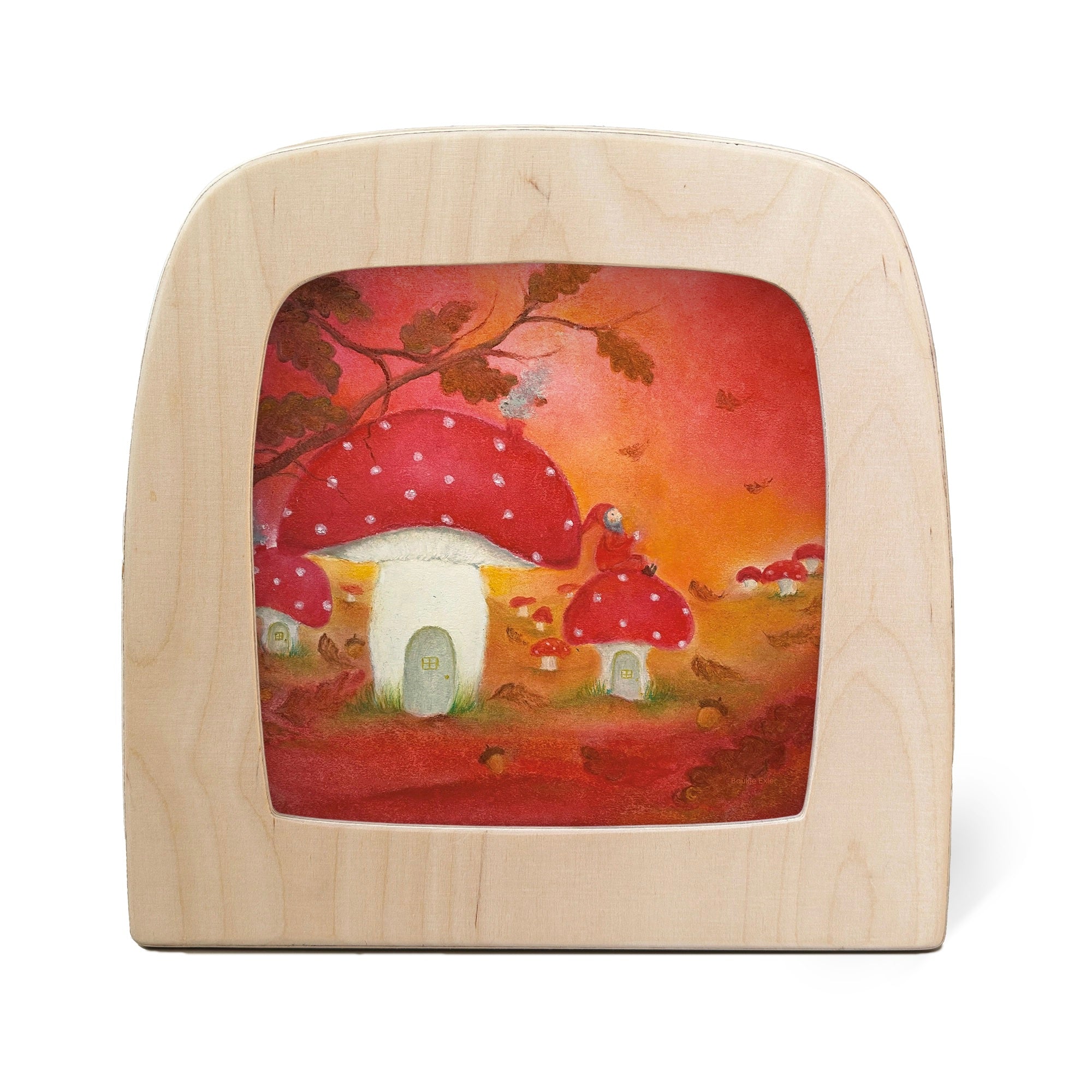 Baukje Exler - Red Autumn Toverlux Silhouette | Toy | Toverlux | Little Acorn to Mighty Oaks