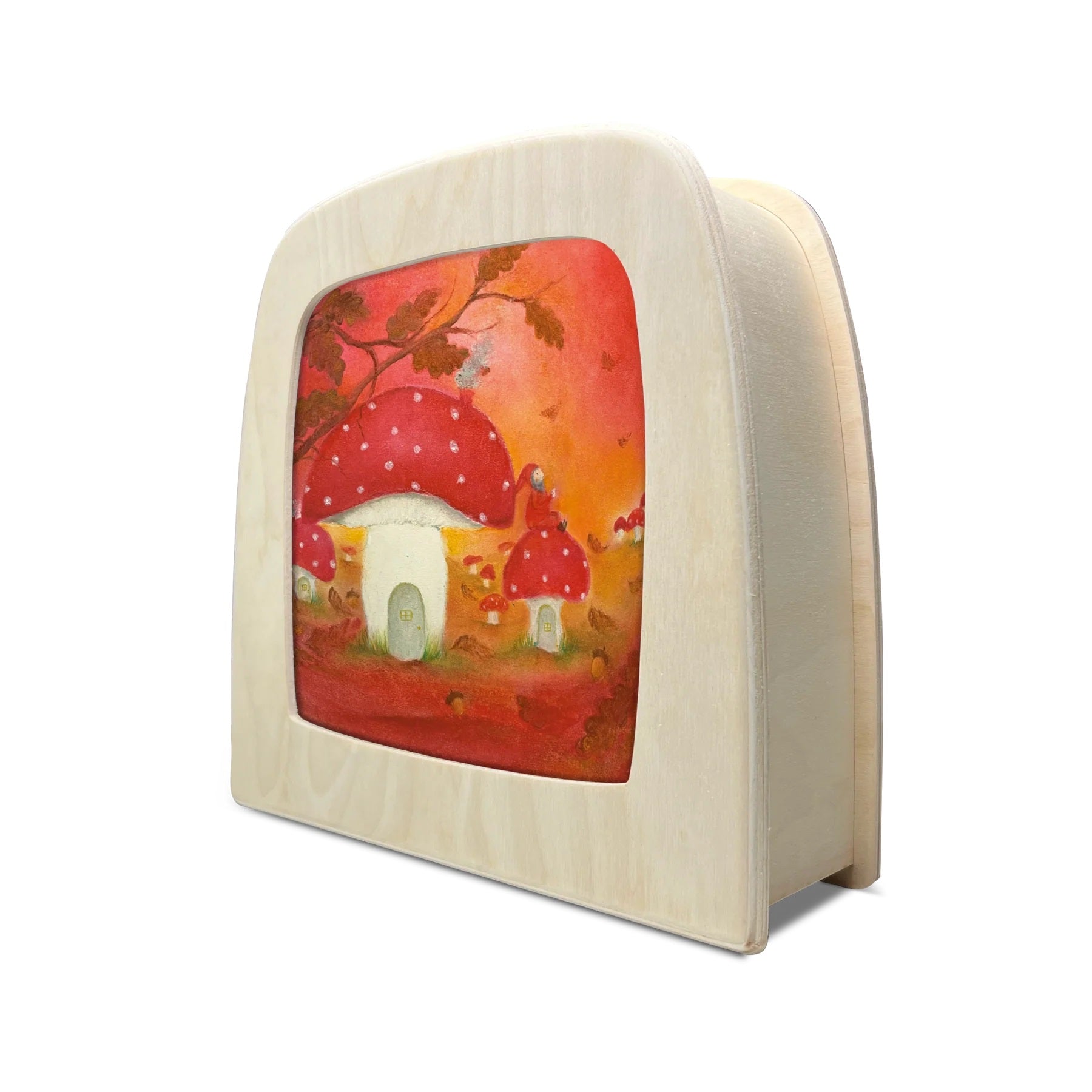 Baukje Exler - Red Autumn Toverlux Silhouette | Toy | Toverlux | Little Acorn to Mighty Oaks