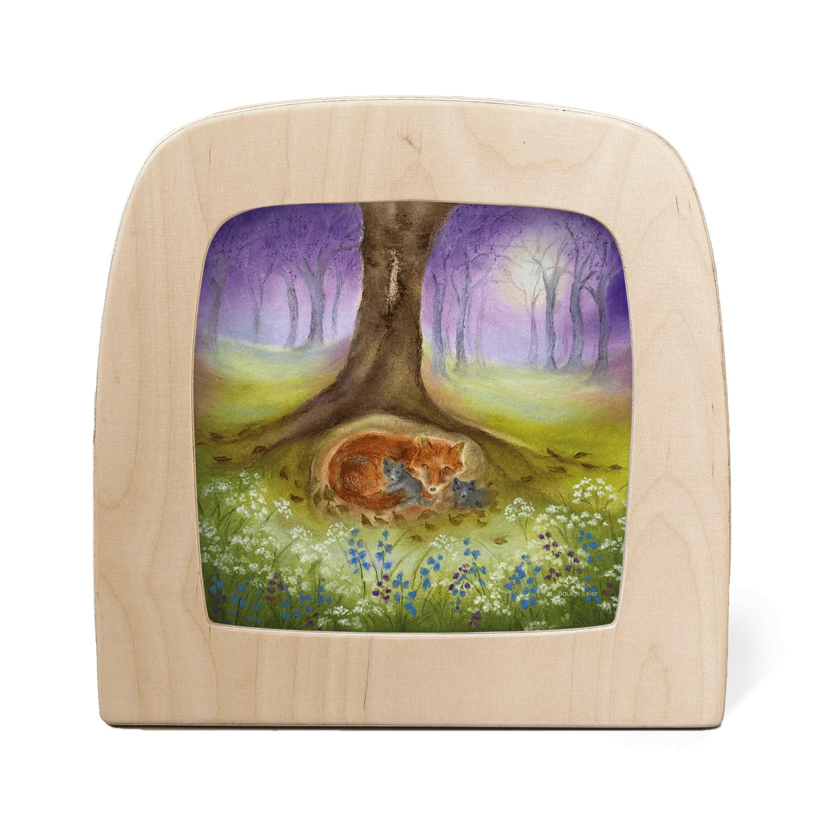 Baukje Exler - Little Fox Family Toverlux Silhouette | Toy | Toverlux | Little Acorn to Mighty Oaks