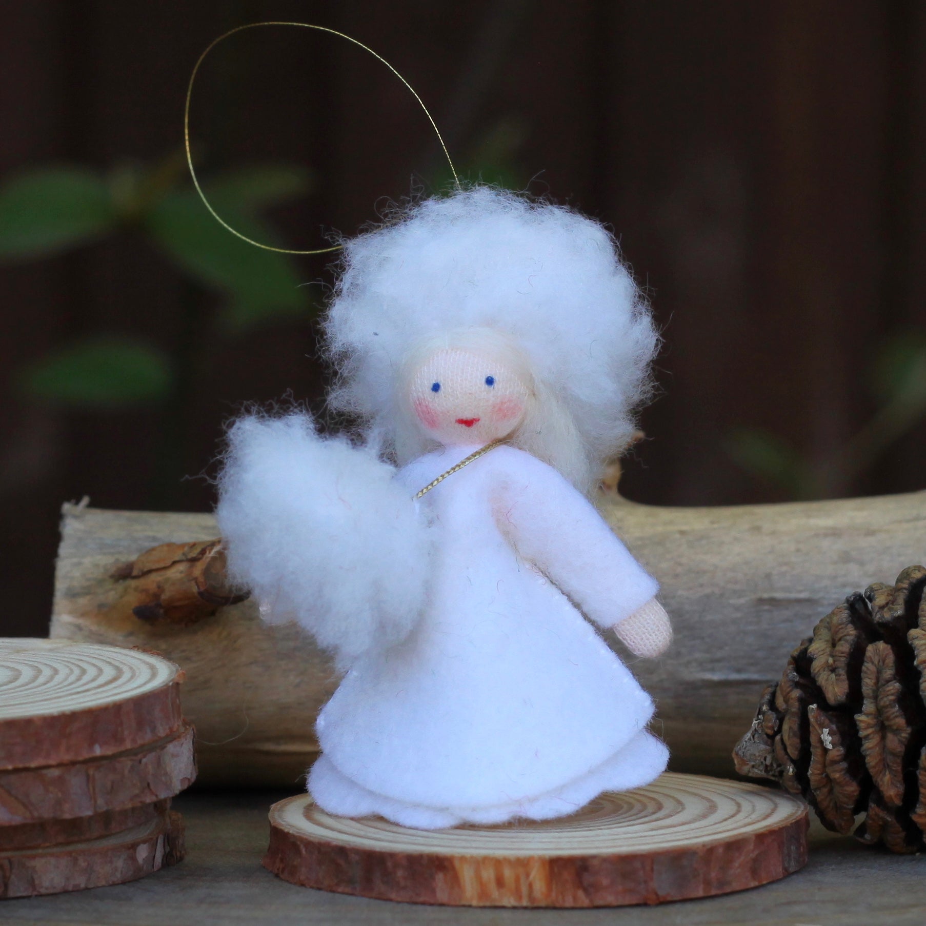 Ambrosius Fairy - Hanging Snowball | | Ambrosius Dolls | Little Acorn to Mighty Oaks
