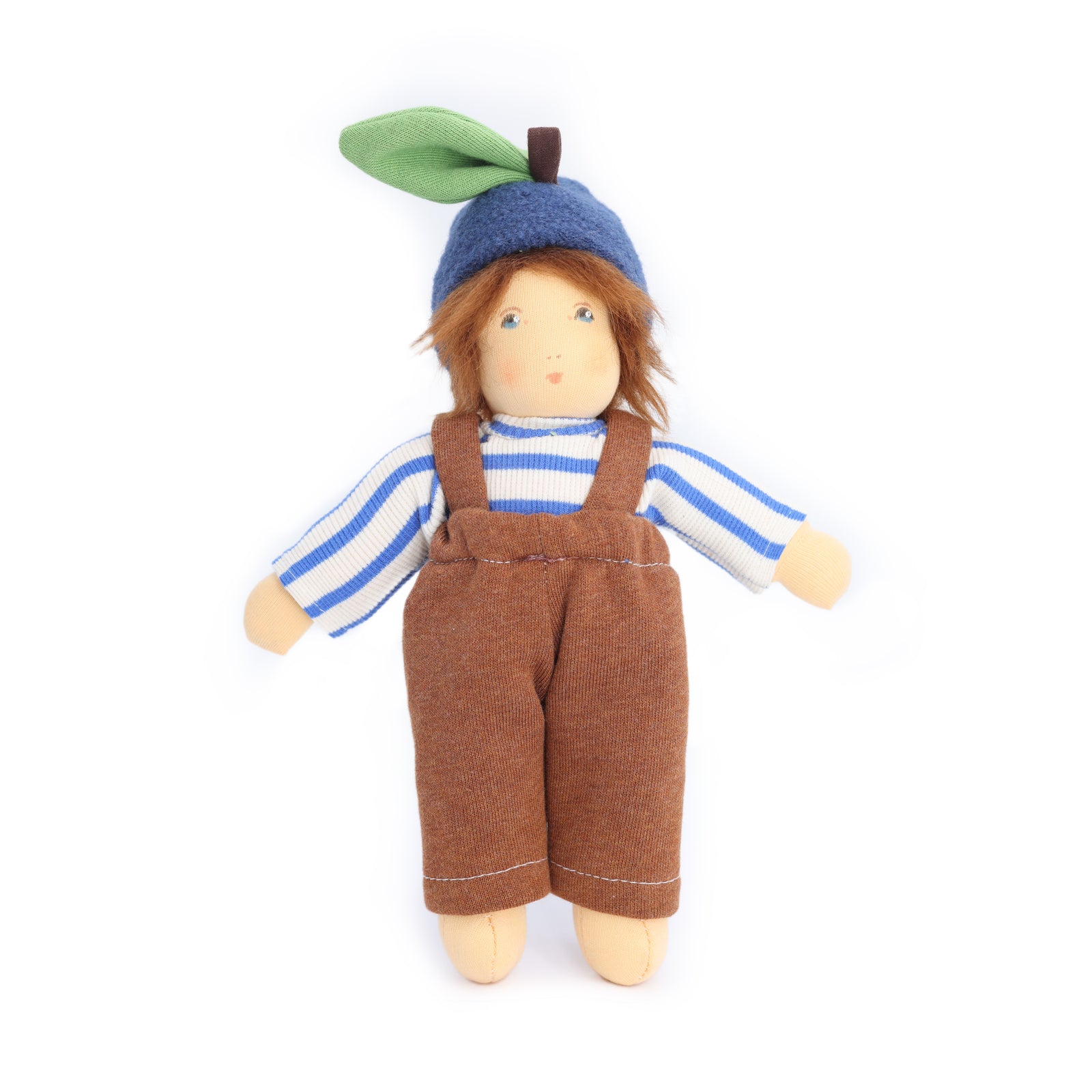 Nanchen Organic Waldorf Doll - Blueberry Child Bella - 25cm | | Nanchen | Little Acorn to Mighty Oaks