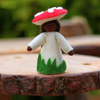 Ambrosius Fairy - Fly Agaric w/ Grass | | Ambrosius Dolls | Little Acorn to Mighty Oaks