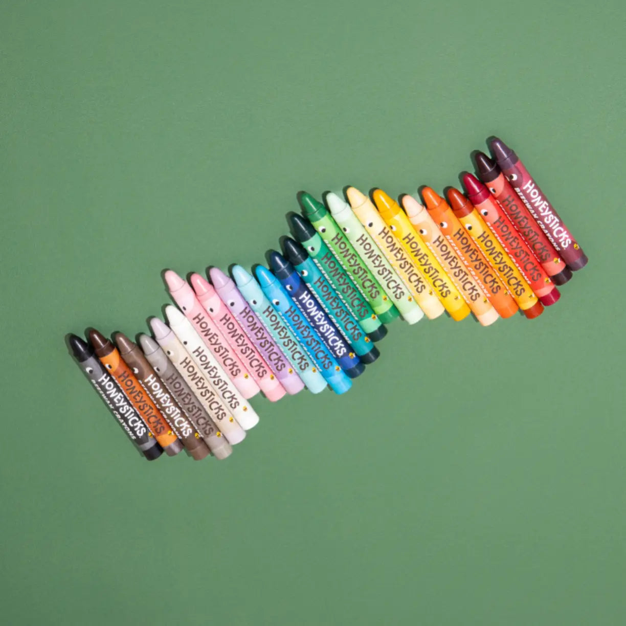 Honeysticks Beeswax Crayons - Jumbos 24 pack - Stage 3 Crayons | | Honeysticks | Little Acorn to Mighty Oaks