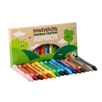 Honeysticks Beeswax Crayons - Jumbos 16 pack - Stage 3 Crayons | | Honeysticks | Little Acorn to Mighty Oaks