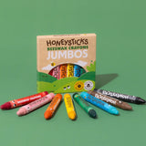 Honeysticks Beeswax Crayons - Jumbo s 8 pack - Stage 3 Crayons | | Honeysticks | Little Acorn to Mighty Oaks