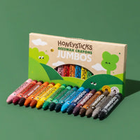 Honeysticks Beeswax Crayons - Jumbos 16 pack - Stage 3 Crayons | | Honeysticks | Little Acorn to Mighty Oaks
