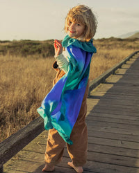 Sarah's Silks Cape - Ocean | | Sarah's Silks | Little Acorn to Mighty Oaks