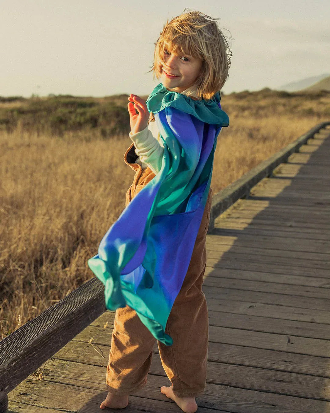 Sarah's Silks Cape - Ocean | | Sarah's Silks | Little Acorn to Mighty Oaks