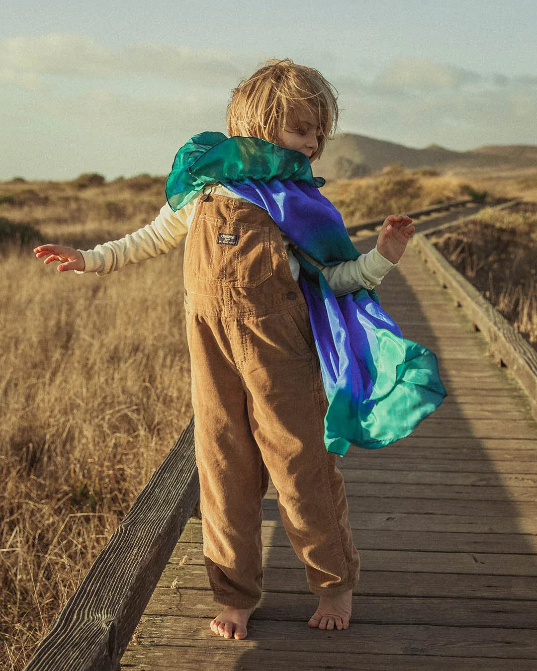 Sarah's Silks Cape - Ocean | | Sarah's Silks | Little Acorn to Mighty Oaks