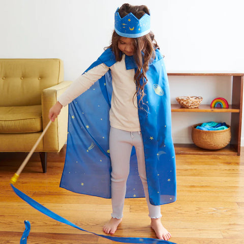 Sarah's Silks Cape - Starry Night