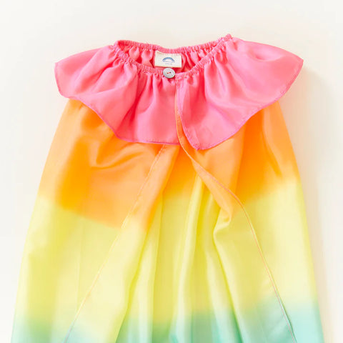 Sarah's Silks Cape - Rainbow