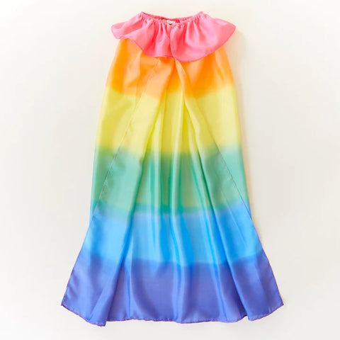 Sarah's Silks Cape - Rainbow