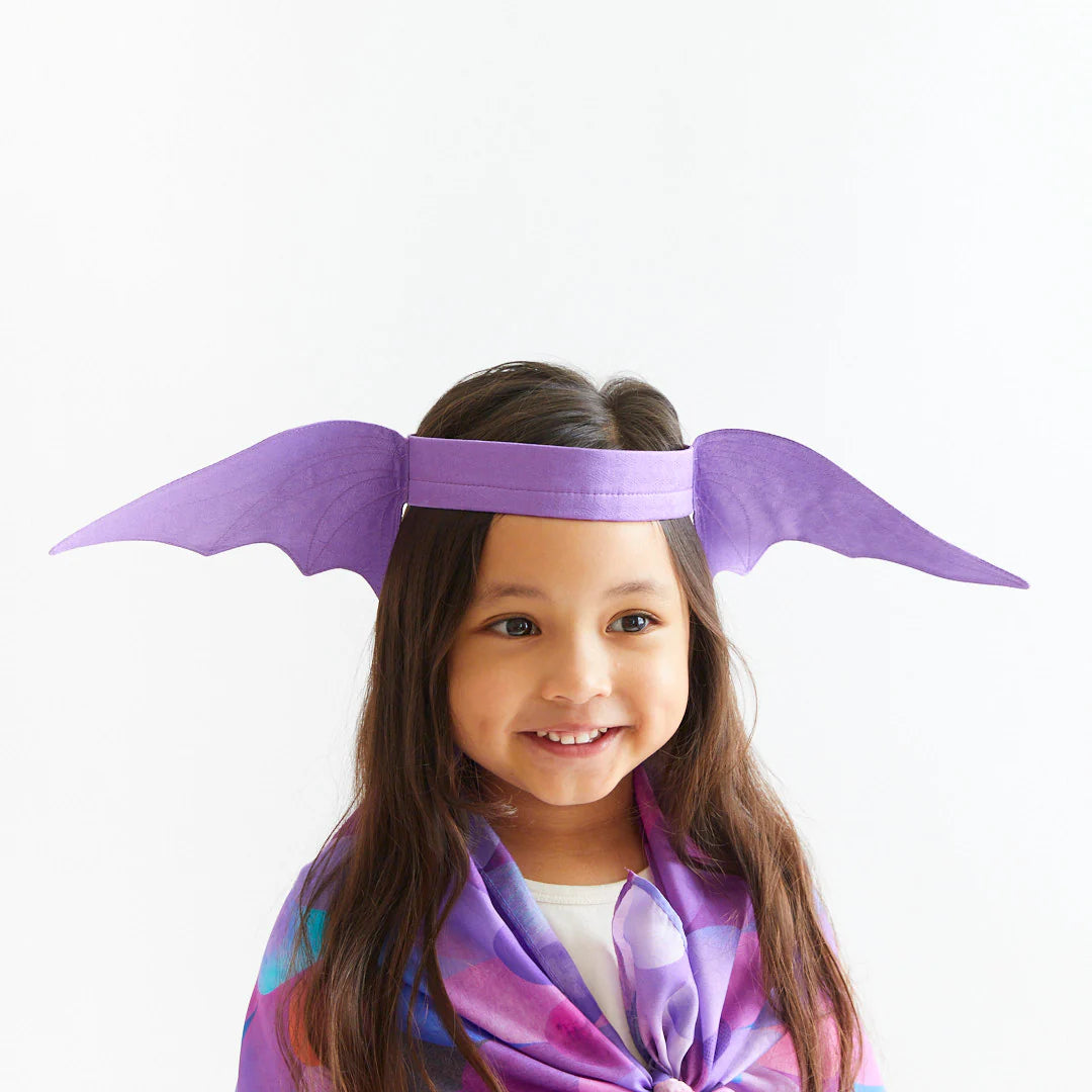 Sarah's Silks Purple Dinosaur Ears | | Sarah's Silks | Little Acorn to Mighty Oaks