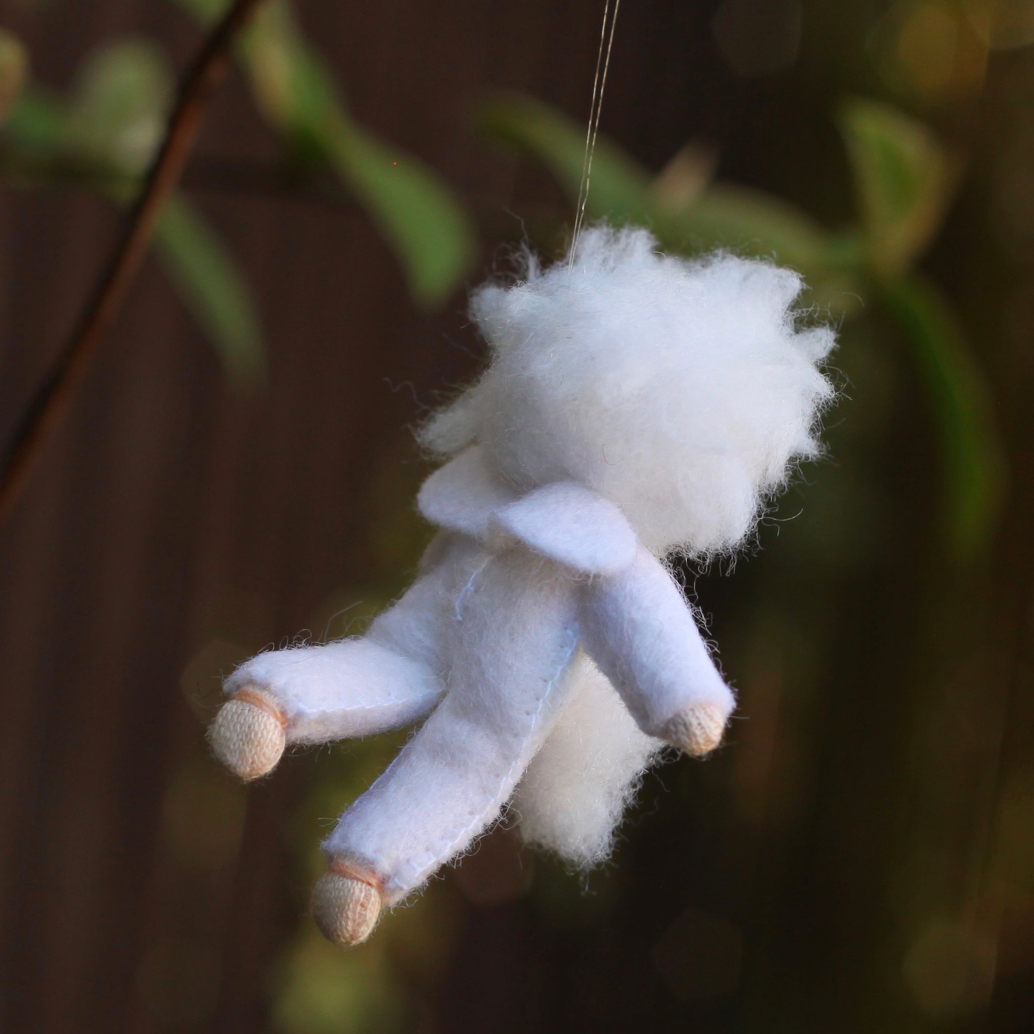 Ambrosius Fairy - Hanging Snowball Baby | | Ambrosius Dolls | Little Acorn to Mighty Oaks