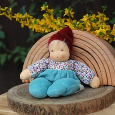 Nanchen Organic Waldorf Doll - Child of the Forest - 26cm | | Nanchen | Little Acorn to Mighty Oaks