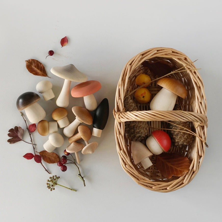 Moon Picnic - Forest Mushrooms Basket | | Moon Picnic | Little Acorn to Mighty Oaks