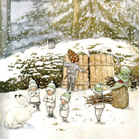 StoryLux - Children of the Forest - 4 Toverlux Silhouettes | Toy | Toverlux | Little Acorn to Mighty Oaks