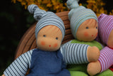 Nanchen Organic Waldorf Doll - Wuschel - Green 26cm | | Nanchen | Little Acorn to Mighty Oaks