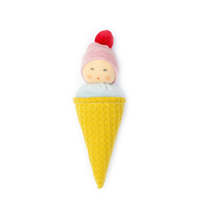 Nanchen Organic Waldorf Doll - Ice Cream - 16cm | | Nanchen | Little Acorn to Mighty Oaks