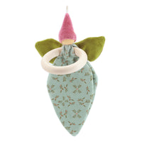 Nanchen Organic Waldorf Doll - Pink Flower Fairy Teether - 16cm | | Nanchen | Little Acorn to Mighty Oaks