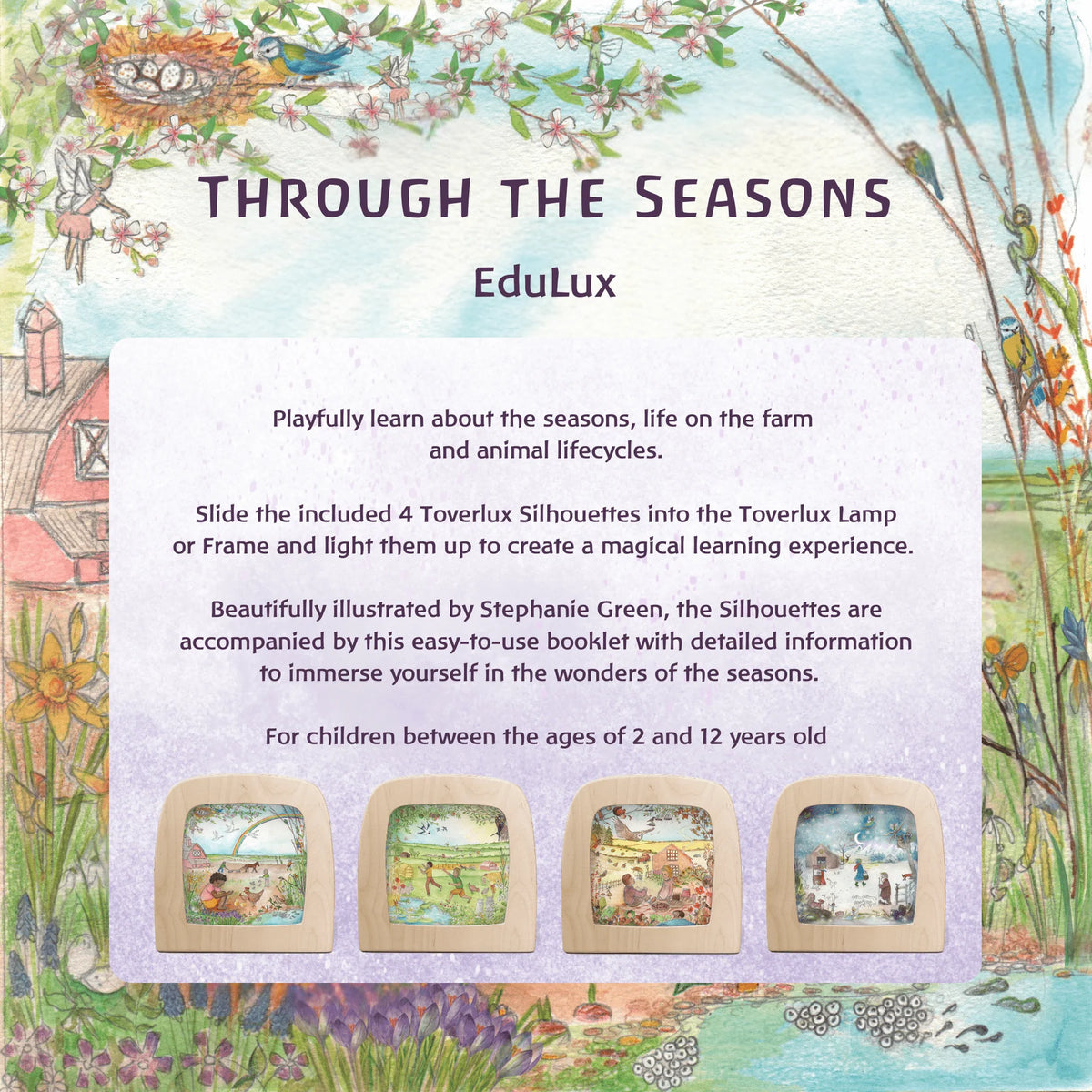Toverlux - Through the Seasons with Stephanie Green - 4 Silhouettes | Toy | Toverlux | Little Acorn to Mighty Oaks