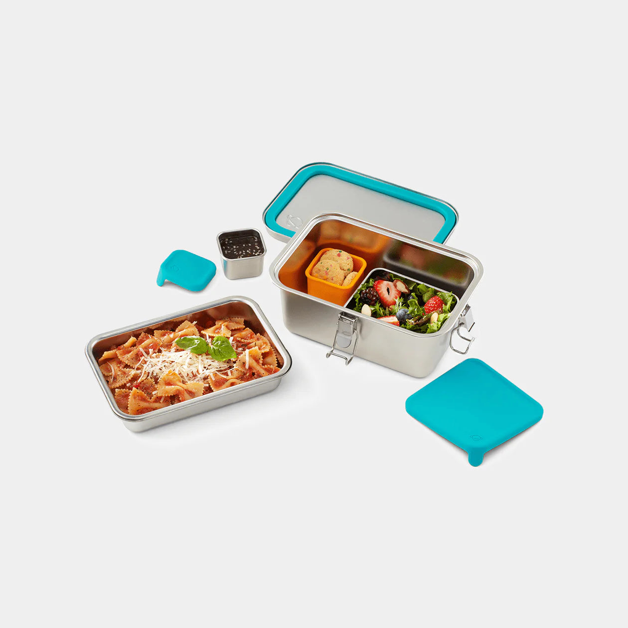 PlanetBox Stainless Steel Explorer Leakproof Lunchbox | | PlanetBox | Little Acorn to Mighty Oaks