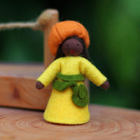 Ambrosius Fairy - Orange Pumpkin (Dark Skin) | | Ambrosius Dolls | Little Acorn to Mighty Oaks