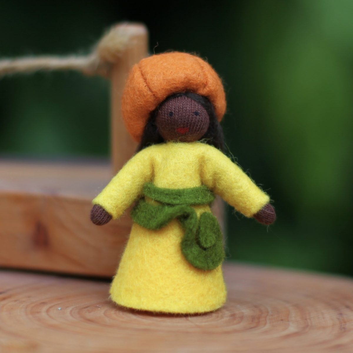 Ambrosius Fairy - Orange Pumpkin (Dark Skin) | | Ambrosius Dolls | Little Acorn to Mighty Oaks