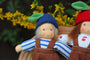 Nanchen Organic Waldorf Doll - Blueberry Child Bella - 25cm | | Nanchen | Little Acorn to Mighty Oaks