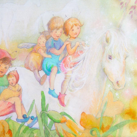 Sarah's Silks - Seek and Find Silks - Fairyland 21 x 26 inch