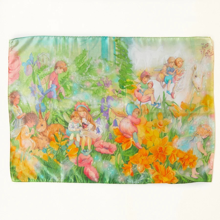 Sarah's Silks - Seek and Find Silks - Fairyland 21 x 26 inch | | Sarah's Silks | Little Acorn to Mighty Oaks