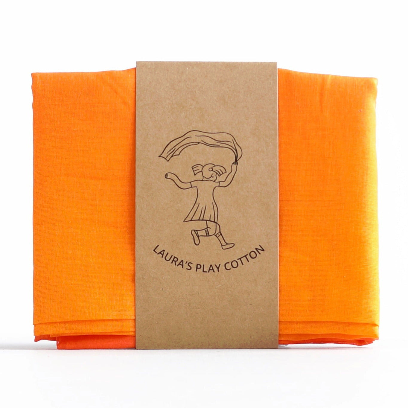 Laura's Play Cotton - Fire Gradient - 35 x 35 inches - Organic Cotton | | Laura's Play Cotton | Little Acorn to Mighty Oaks