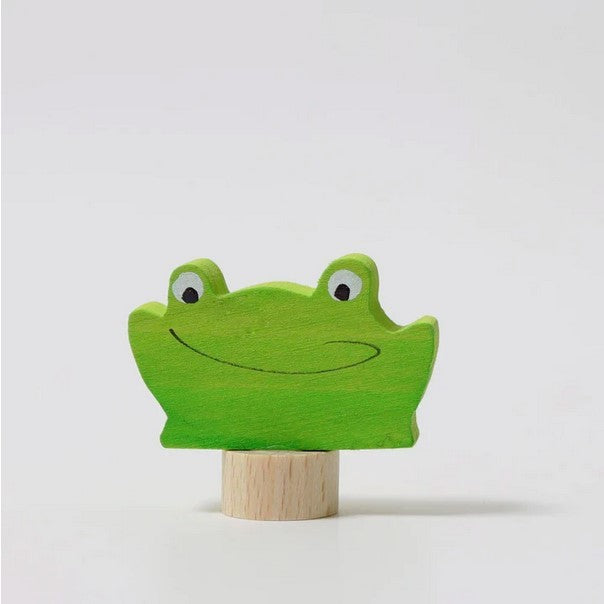 Grimm's Celebration Ring Figure - Frog II | | Grimm's Spiel and Holz | Little Acorn to Mighty Oaks