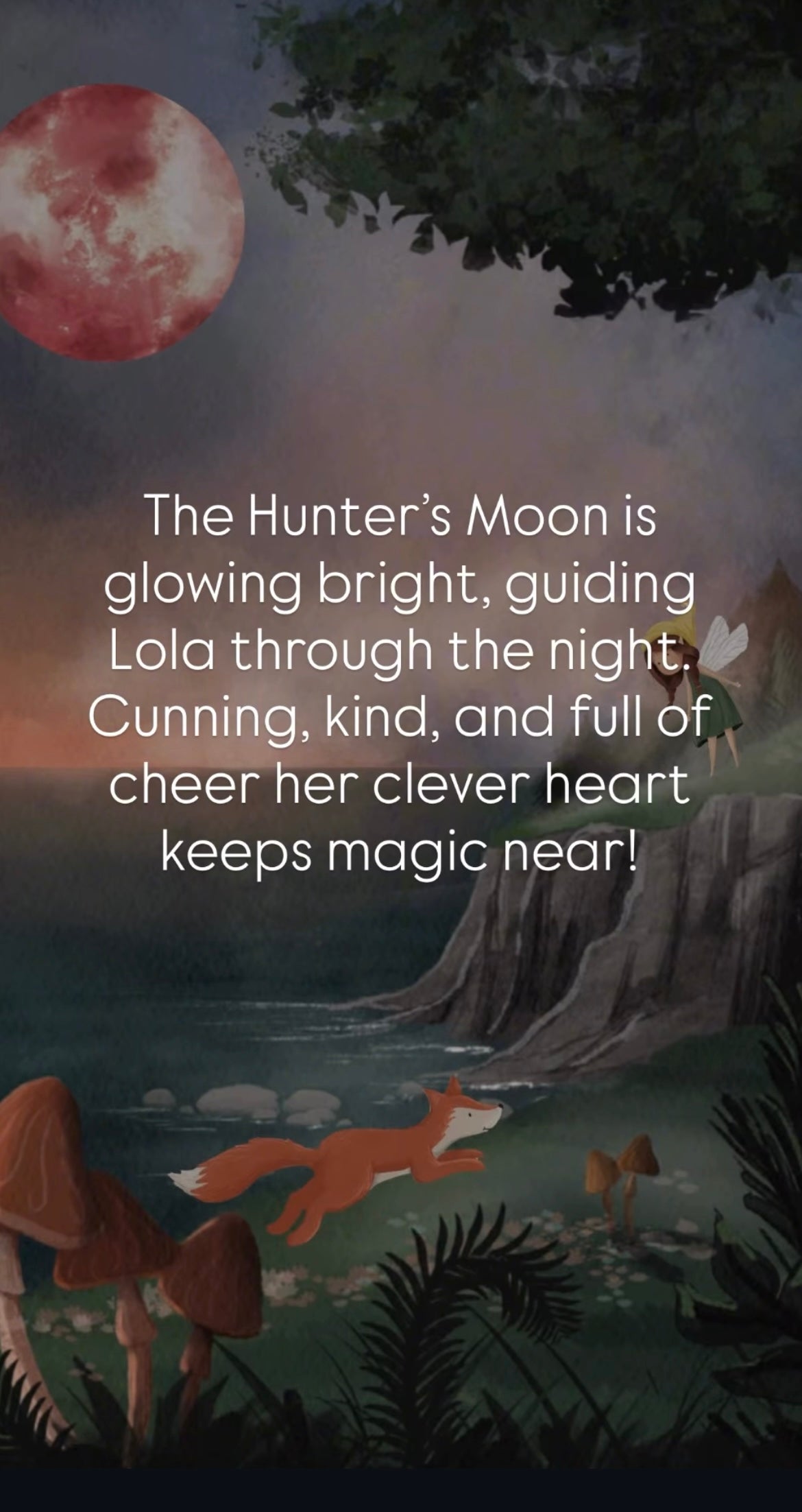 Full Moon Fairy: Under the Hunters Moon (October's Full Moon) | | Full Moon Fairy | Little Acorn to Mighty Oaks