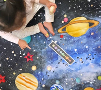 Wonderie - The Solar System Organic Cotton Play Cloth - 1m x 1m