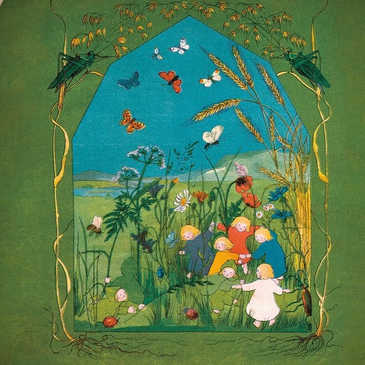 Sibylle von Olfers - The Story of the Root Children - Summer Toverlux Silhouette | Toy | Toverlux | Little Acorn to Mighty Oaks