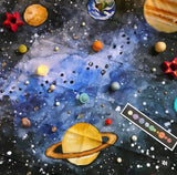 Wonderie - The Solar System Organic Cotton Play Cloth - 1m x 1m