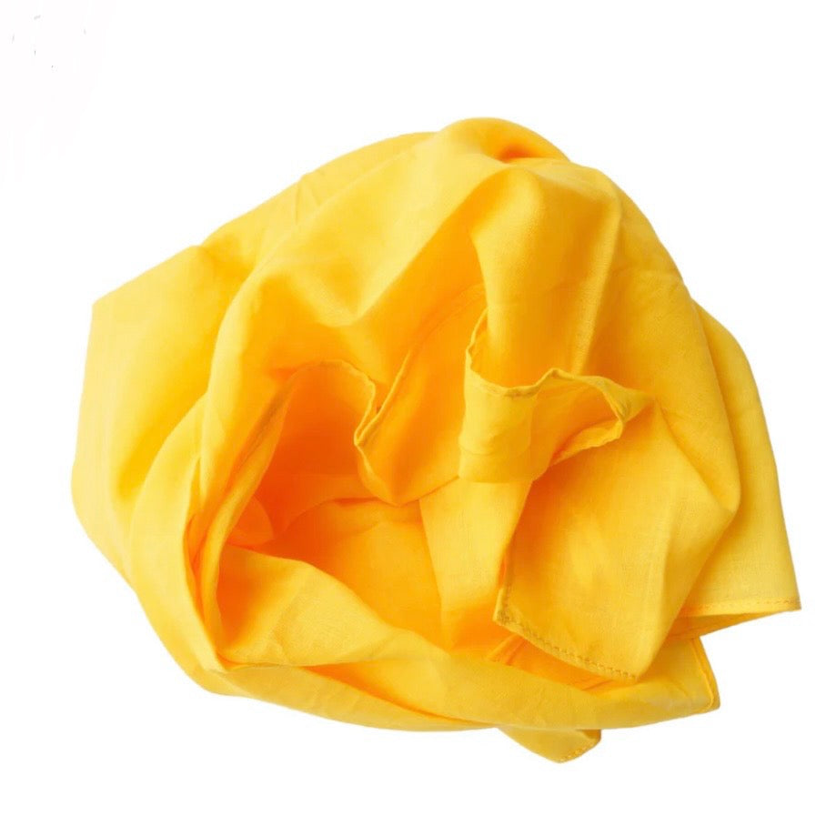 Laura's Play Cotton - Yellow - 35 x 35 inches - Organic Cotton | | Laura's Play Cotton | Little Acorn to Mighty Oaks