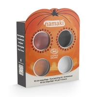 Namaki Organic Face Painting Kit - 4 colours - Halloween + Temporary Tattoos | | Namaki | Little Acorn to Mighty Oaks