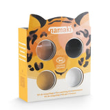 Namaki Organic Face Painting Kit - 4 colours - Animals + Temporary Tattoos | | Namaki | Little Acorn to Mighty Oaks