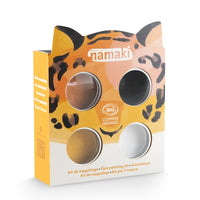 Namaki Organic Face Painting Kit - 4 colours - Animals + Temporary Tattoos | | Namaki | Little Acorn to Mighty Oaks