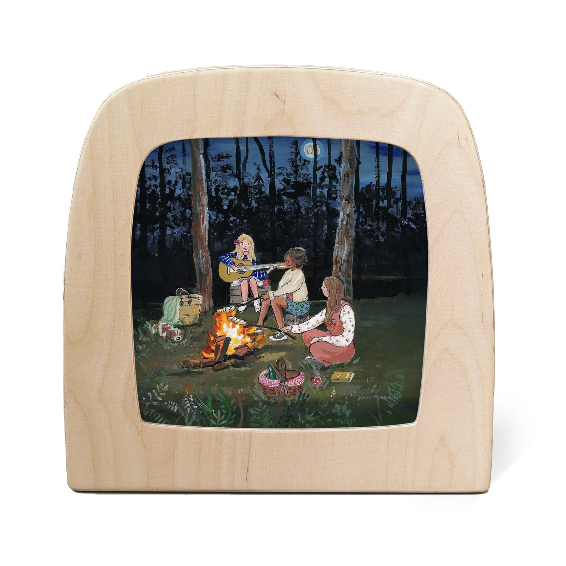 Gwen's Illustrations - Campfire Nights Toverlux Silhouette | Toy | Toverlux | Little Acorn to Mighty Oaks