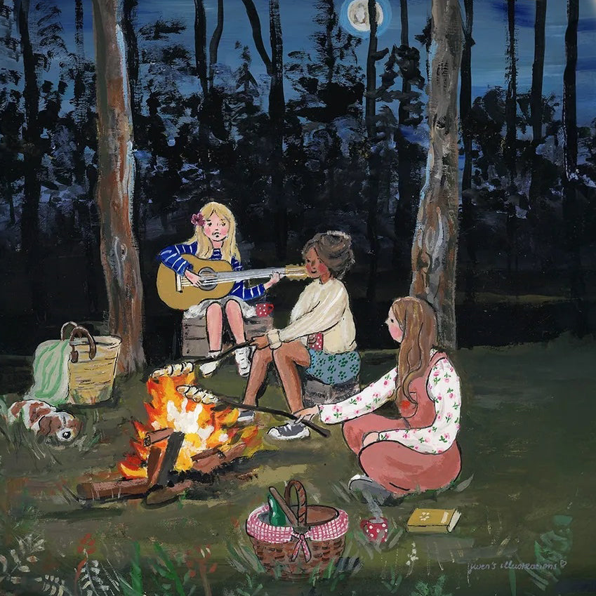 Gwen's Illustrations - Campfire Nights Toverlux Silhouette | Toy | Toverlux | Little Acorn to Mighty Oaks