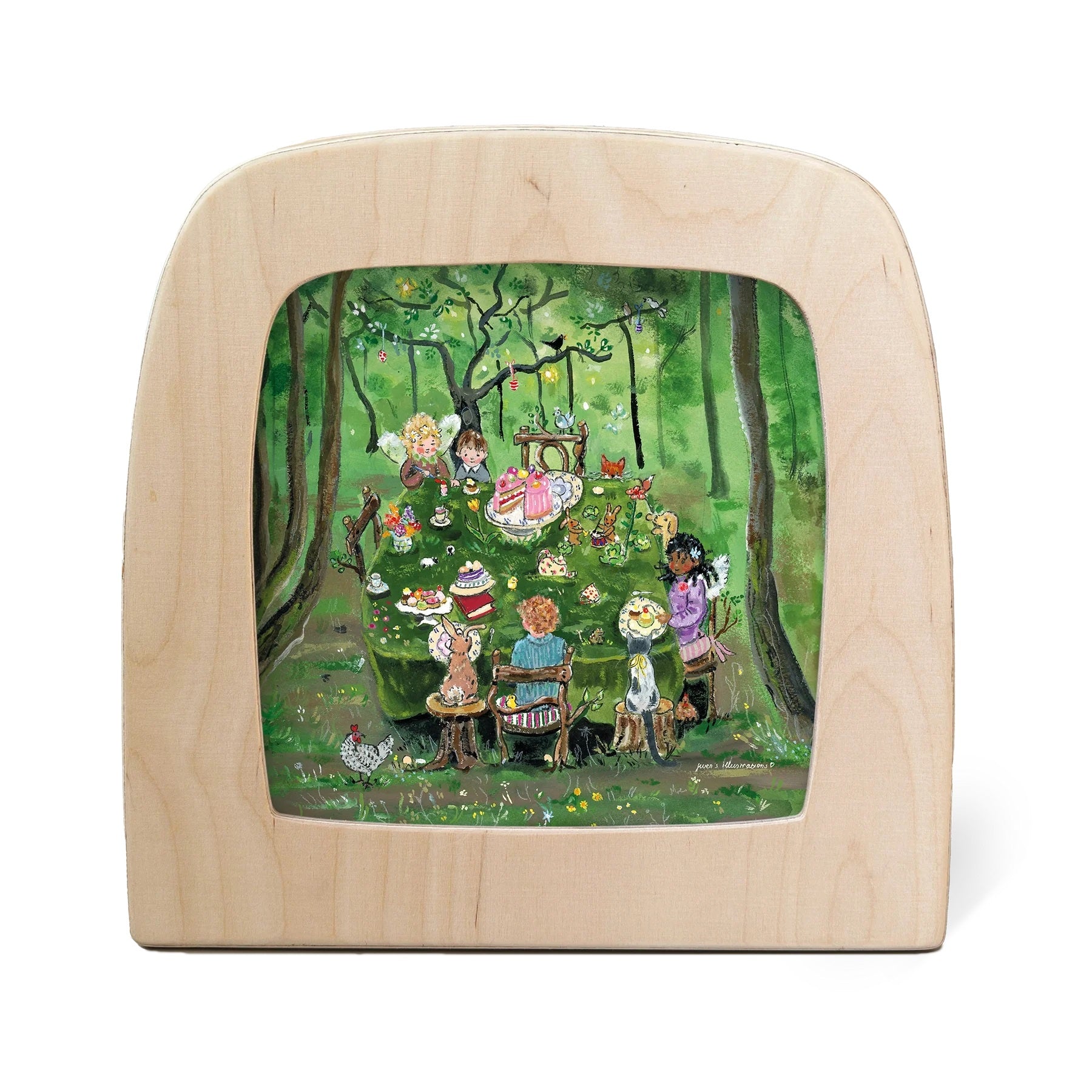 Gwen's Illustrations - Forest Tea Party Toverlux Silhouette | Toy | Toverlux | Little Acorn to Mighty Oaks
