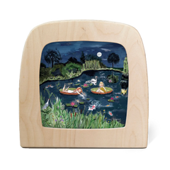 Gwen's Illustrations - Magical Pond Silhouette